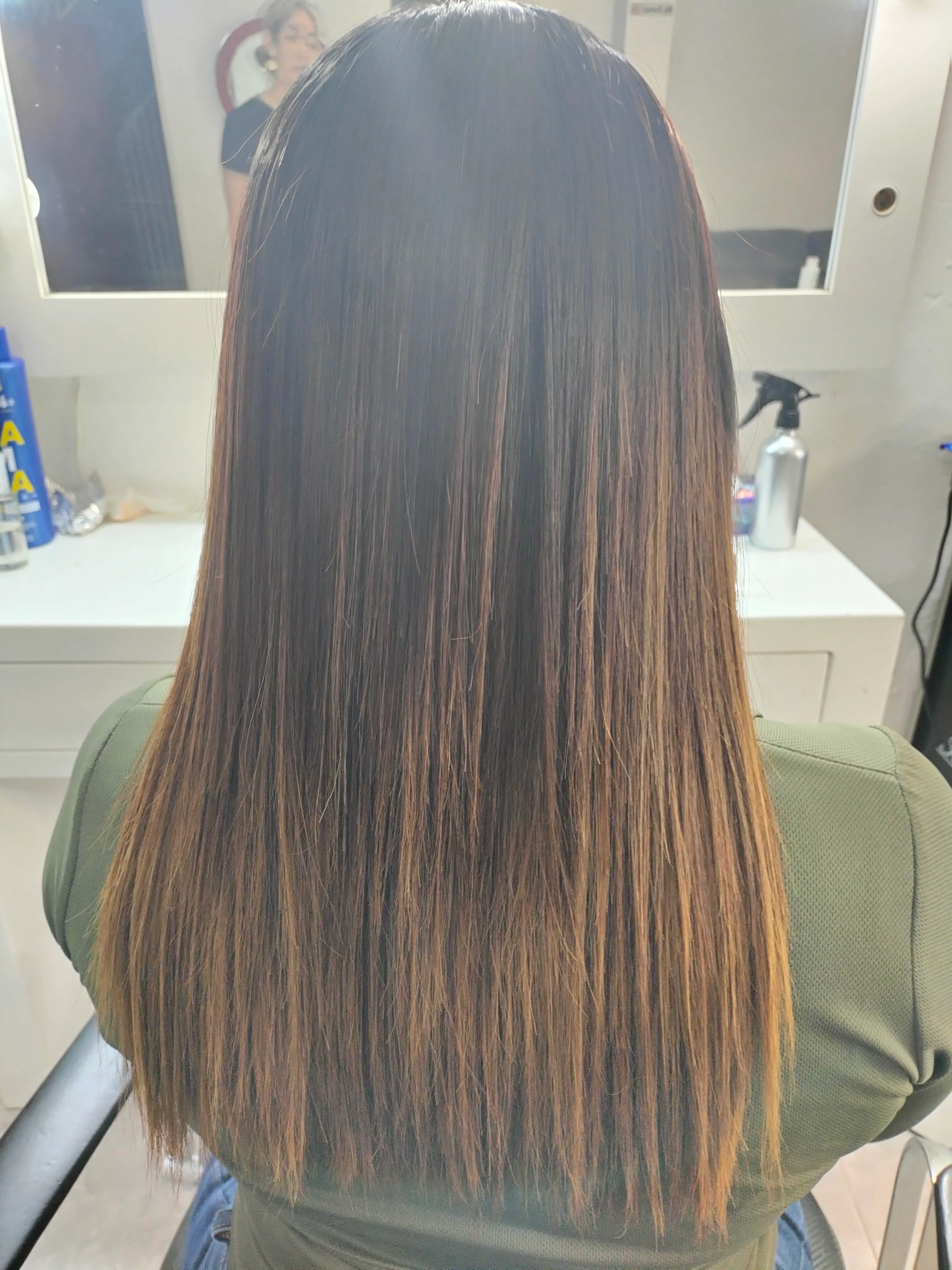 Resultado final con brillo y forma profesional